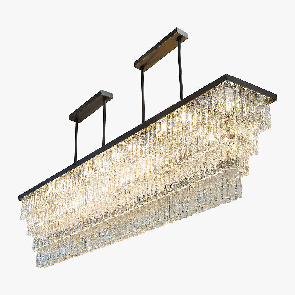 Villanova 2 Rectangular Chandelier