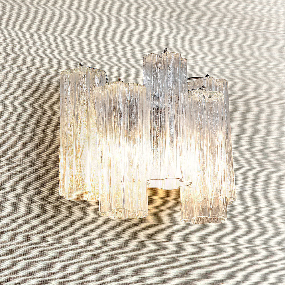 Pentagon Wall Light in Clear
