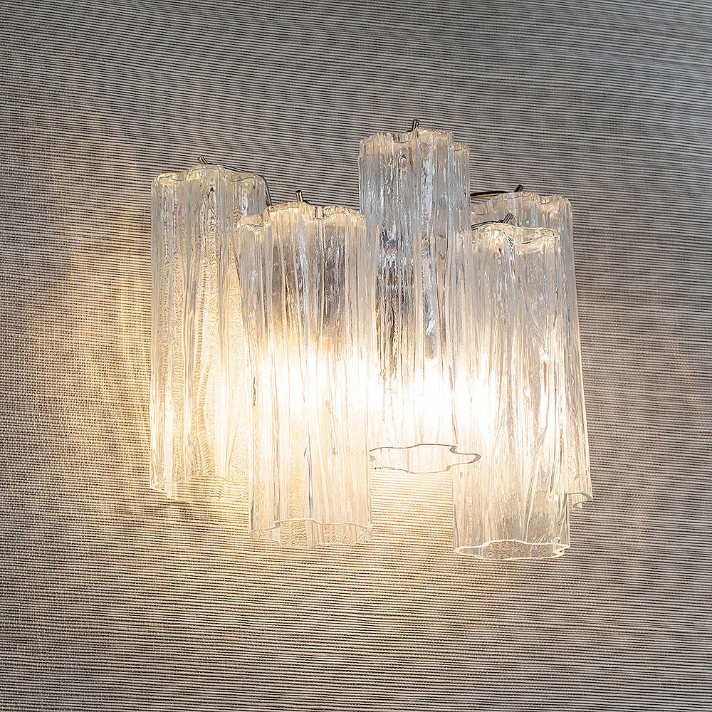 Pentagon Wall Light in Clear