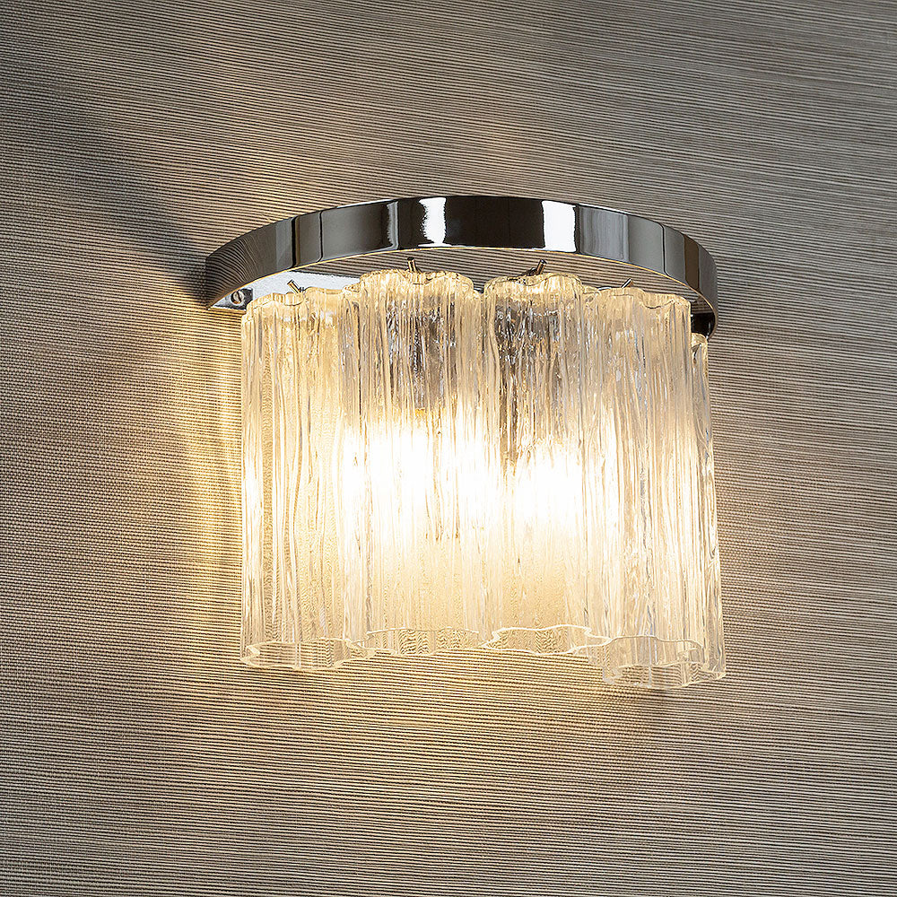 Pentagon 2 Wall Light in Clear