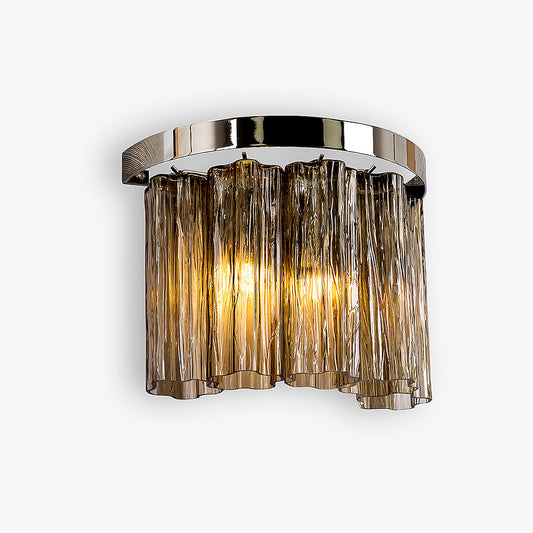 Pentagon 2 Wall Light in Smoke