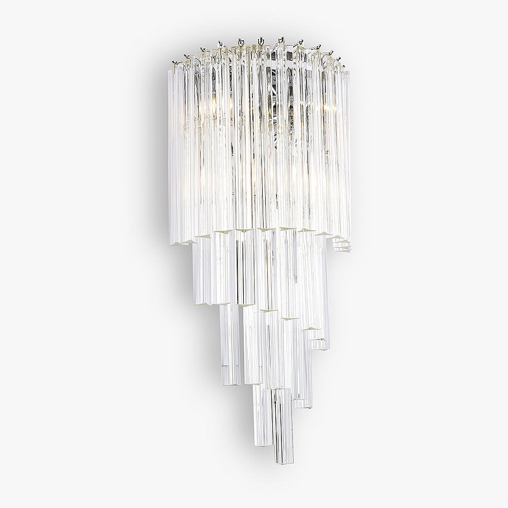 Waterfall Wall Light in Clear