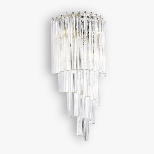 Waterfall Wall Light in Clear