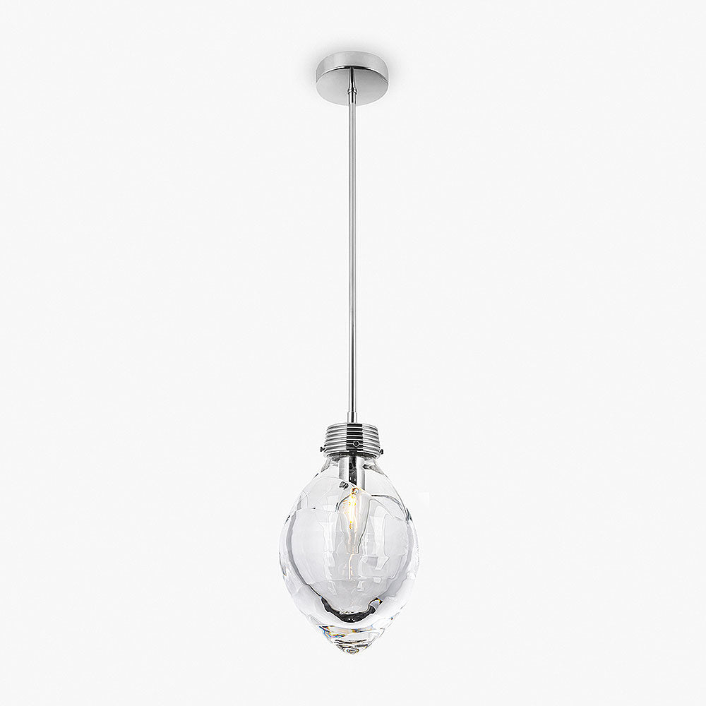 Acorn Pendant in Polished Nickel