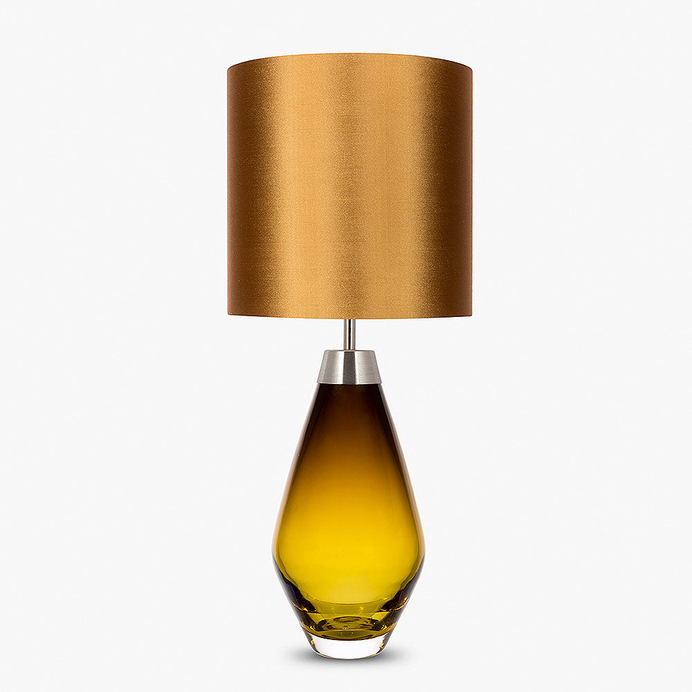 Bijou Small Lamp in Amber Gold