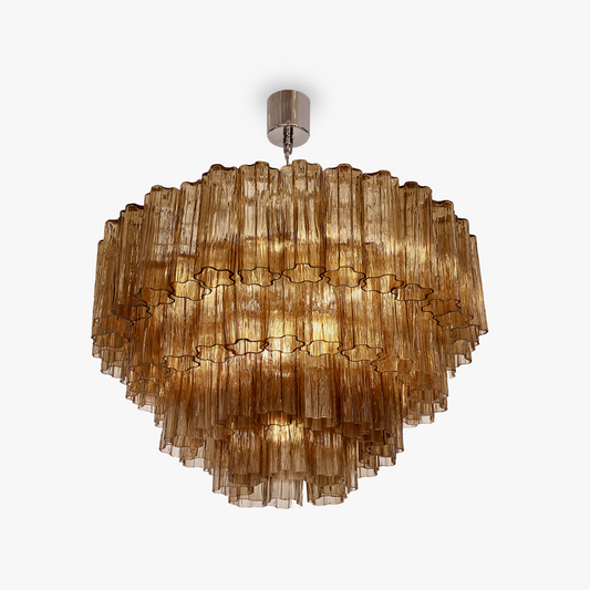 Pentagon 2 Chandelier in Smoke