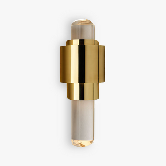 Faro Wall Light Large in Polished Gold