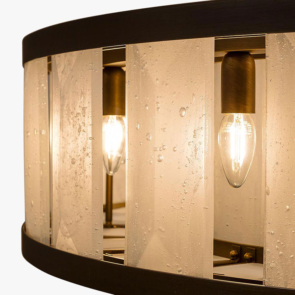Facet Chandelier Round