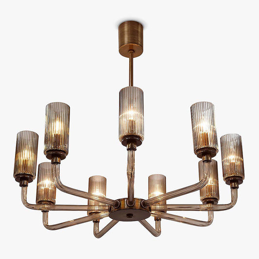Zeus Chandelier in Smoke