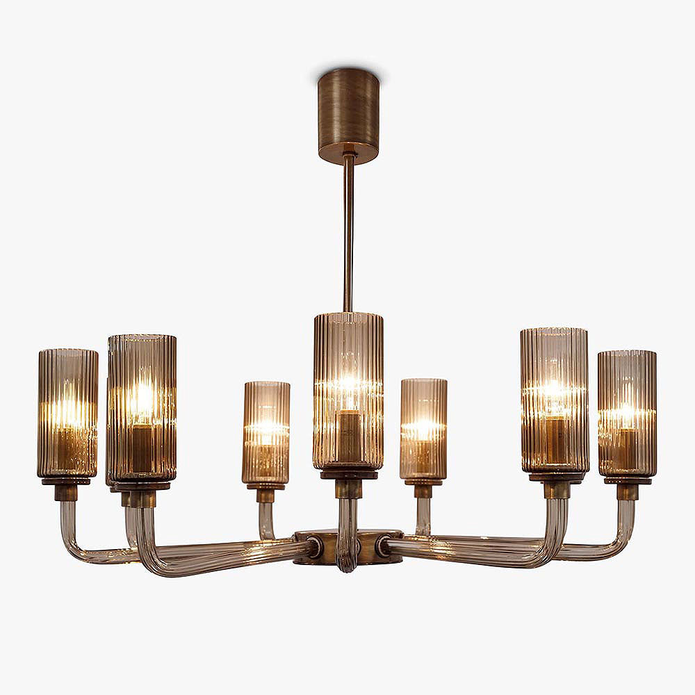Zeus Chandelier in Smoke