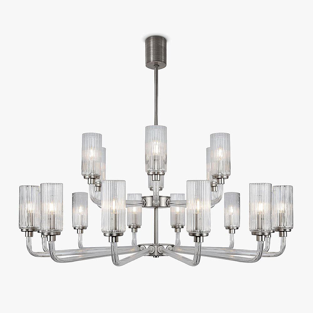 Zeus Chandelier in Clear
