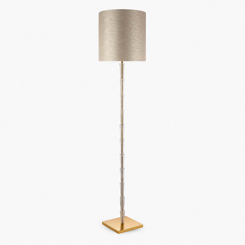 Nilssen Floor Lamp in Polished Gold