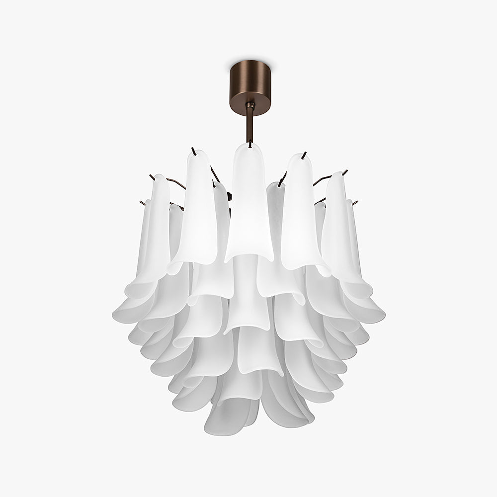 Dahlia Chandelier in Satin