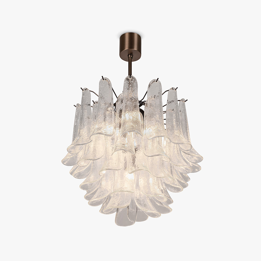 Dahlia Chandelier in Clear