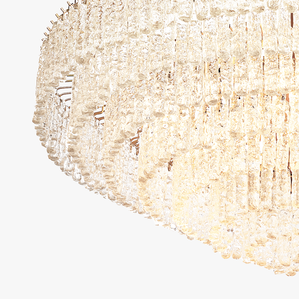 Villanova 2 Chandelier in Brushed Bronze