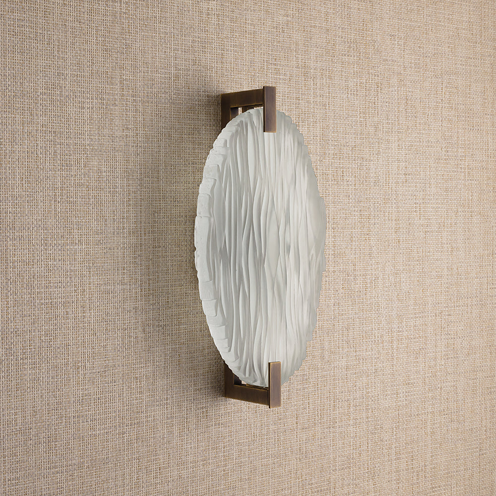 Clair de Lune Oval Wall Light