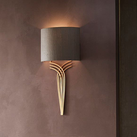Brandt Wall Light in Brushed Gold