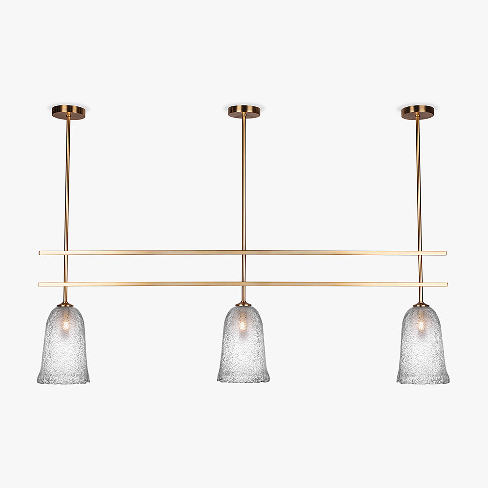 Regolith Ceiling Light in Brushed Gold