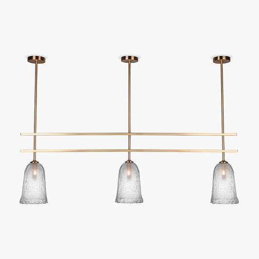 Regolith Ceiling Light in Brushed Gold