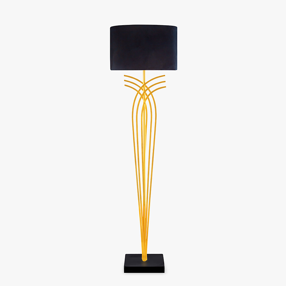Brandt Floor Lamp in Gloss Black