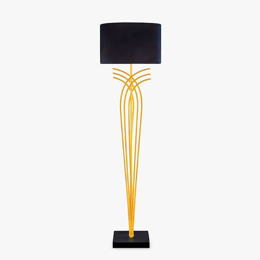 Brandt Floor Lamp in Gloss Black