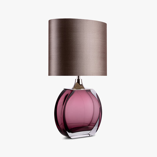 Diamond Solitaire Small Lamp in Amethyst