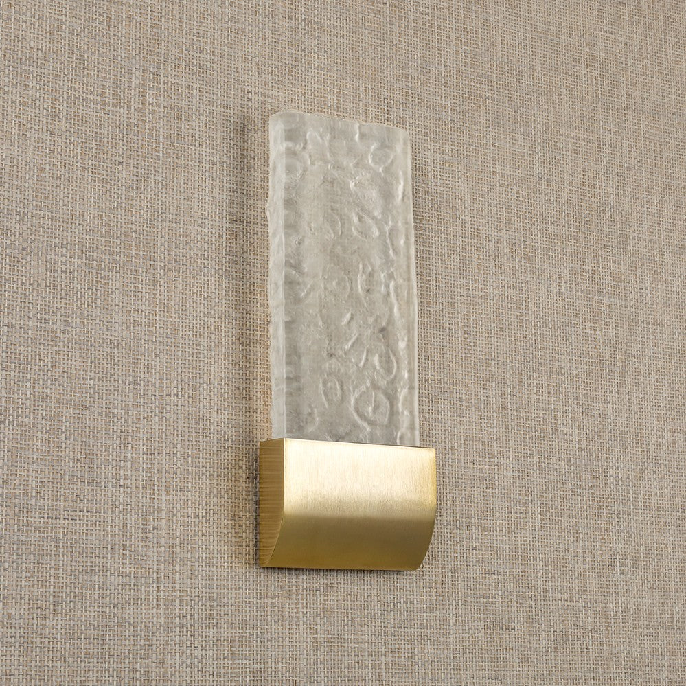 Moonlight Wall Light in Brushed Pale Gold
