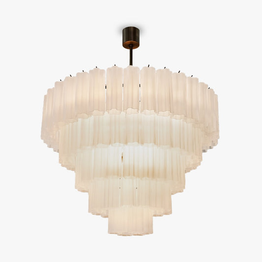 Pentagon 2 Chandelier in Satin