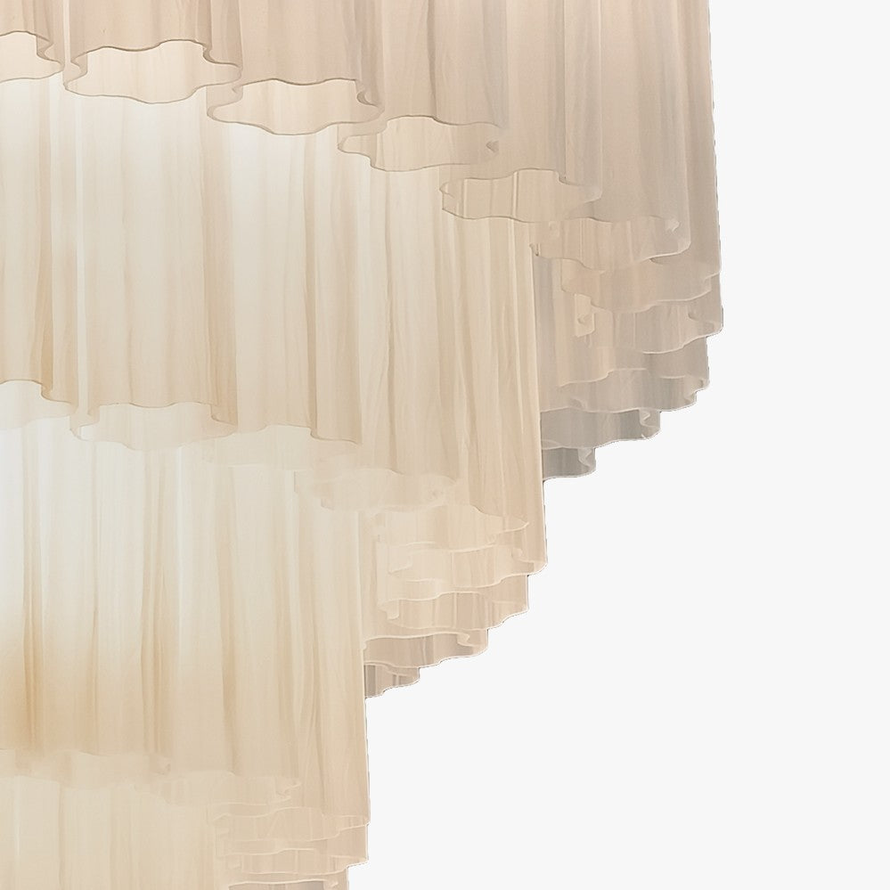 Pentagon 2 Chandelier in Satin