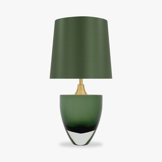 Chalice Small Lamp in Forest Green