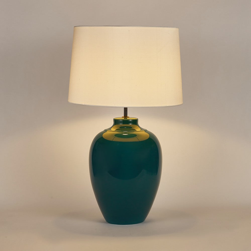 Mela Lamp in Dark Teal