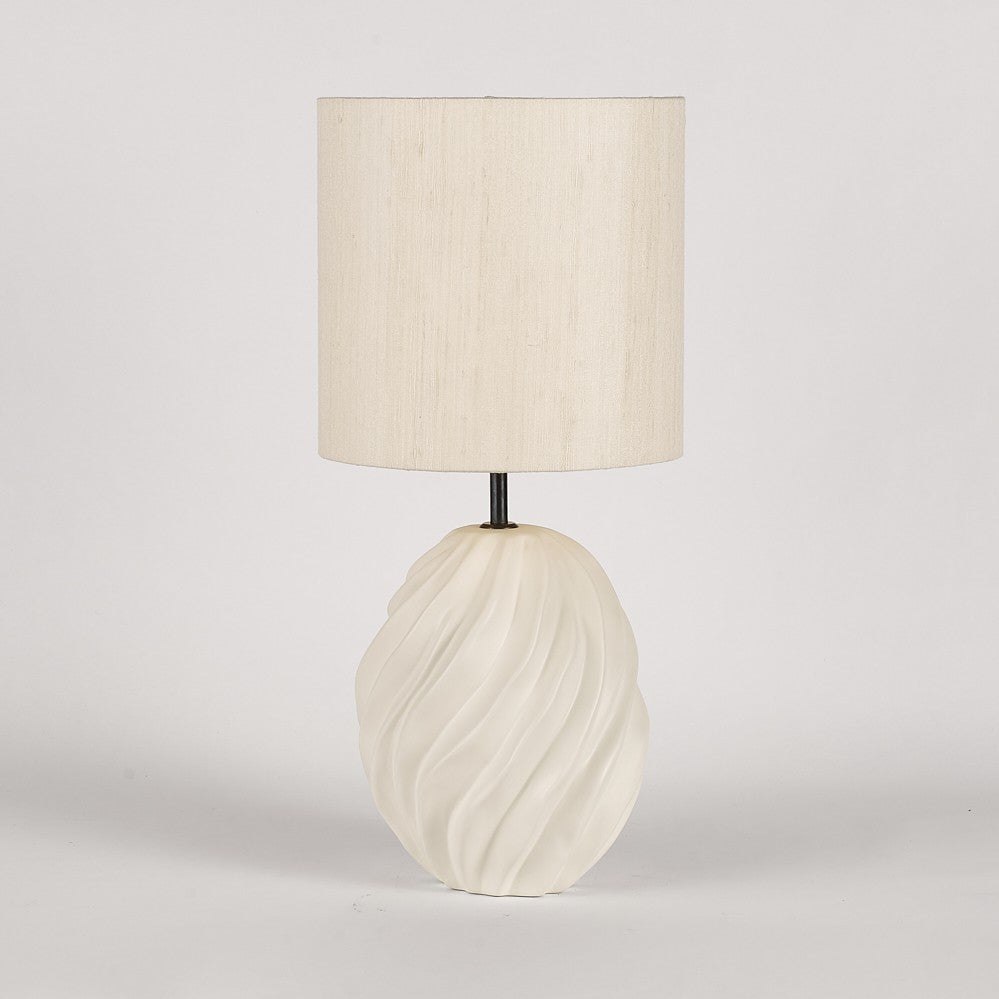 Aster Lamp in Chalk