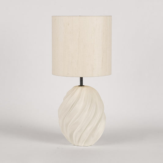 Aster Lamp in Chalk