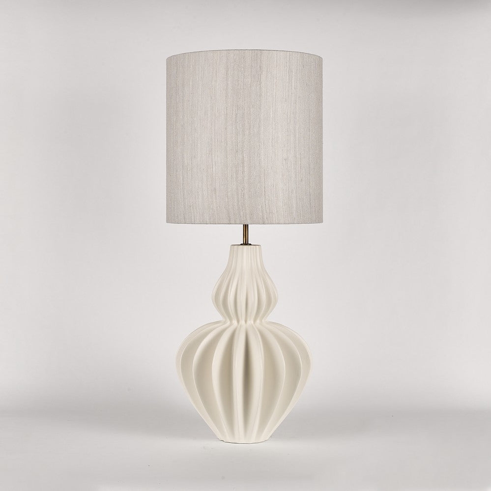 Optic Lamp in Chalk