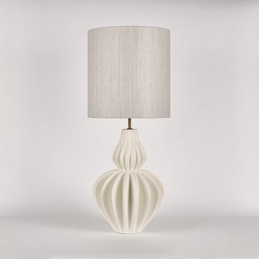 Optic Lamp in Chalk