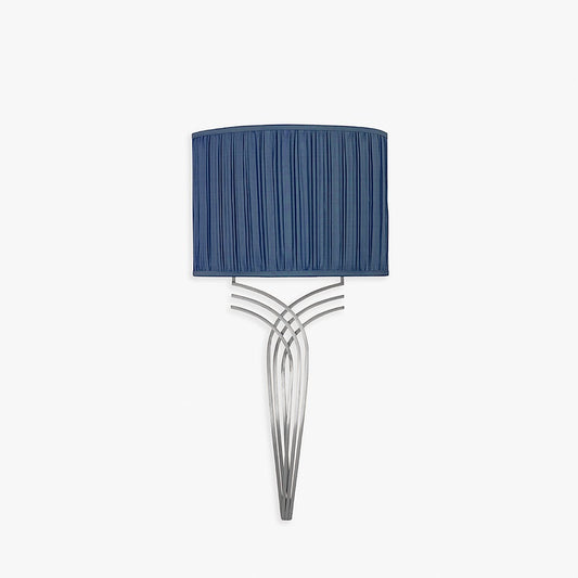 Brandt Wall Light in Brushed Nickel