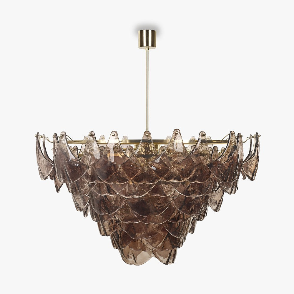 Lyra Chandelier in Smoke