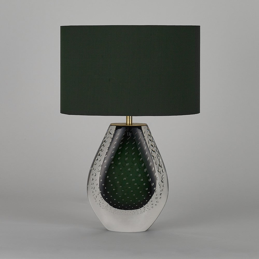 Monsoon Lamp in Forest Green