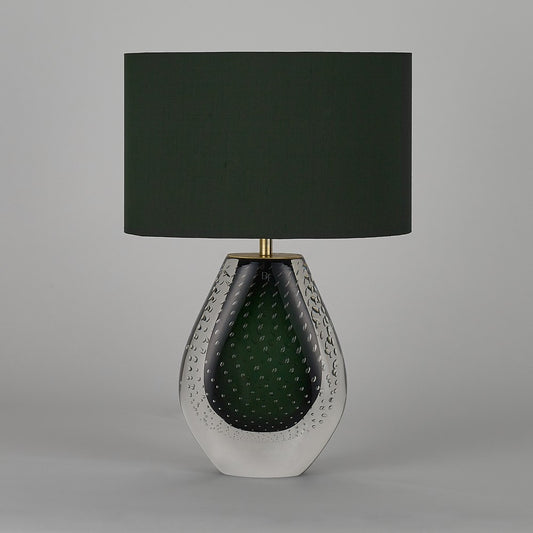 Monsoon Lamp in Forest Green