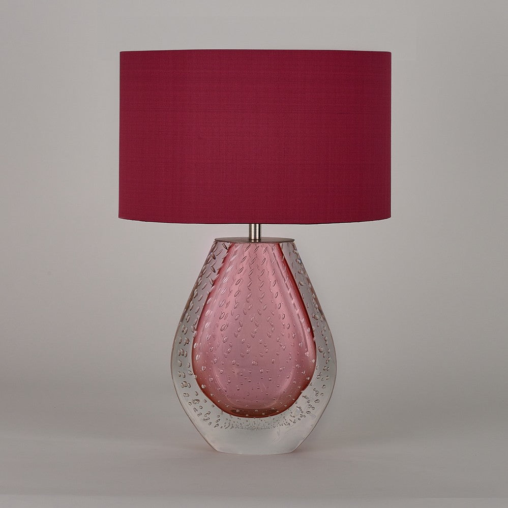 Monsoon Lamp in Rose
