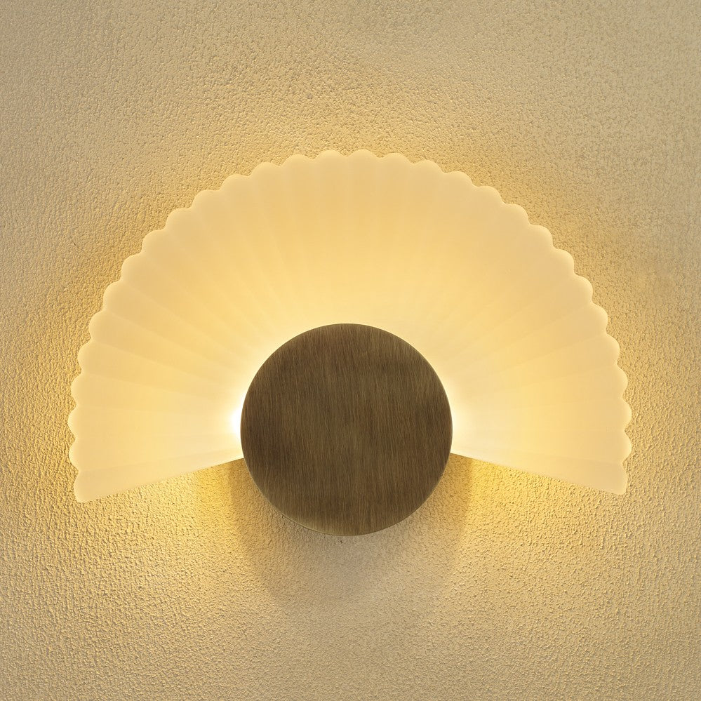 Starburst Wall Light in Satin