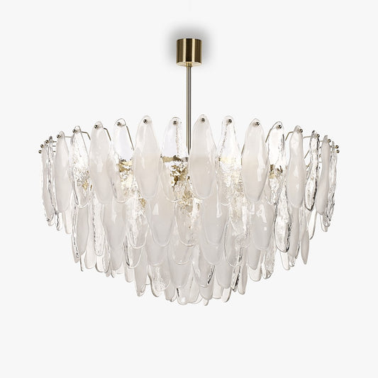 Spectre Round Chandelier in Clear