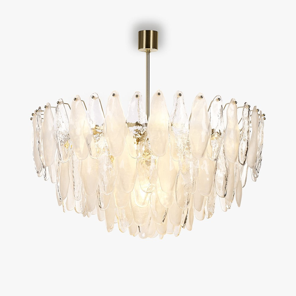 Spectre Round Chandelier in Clear