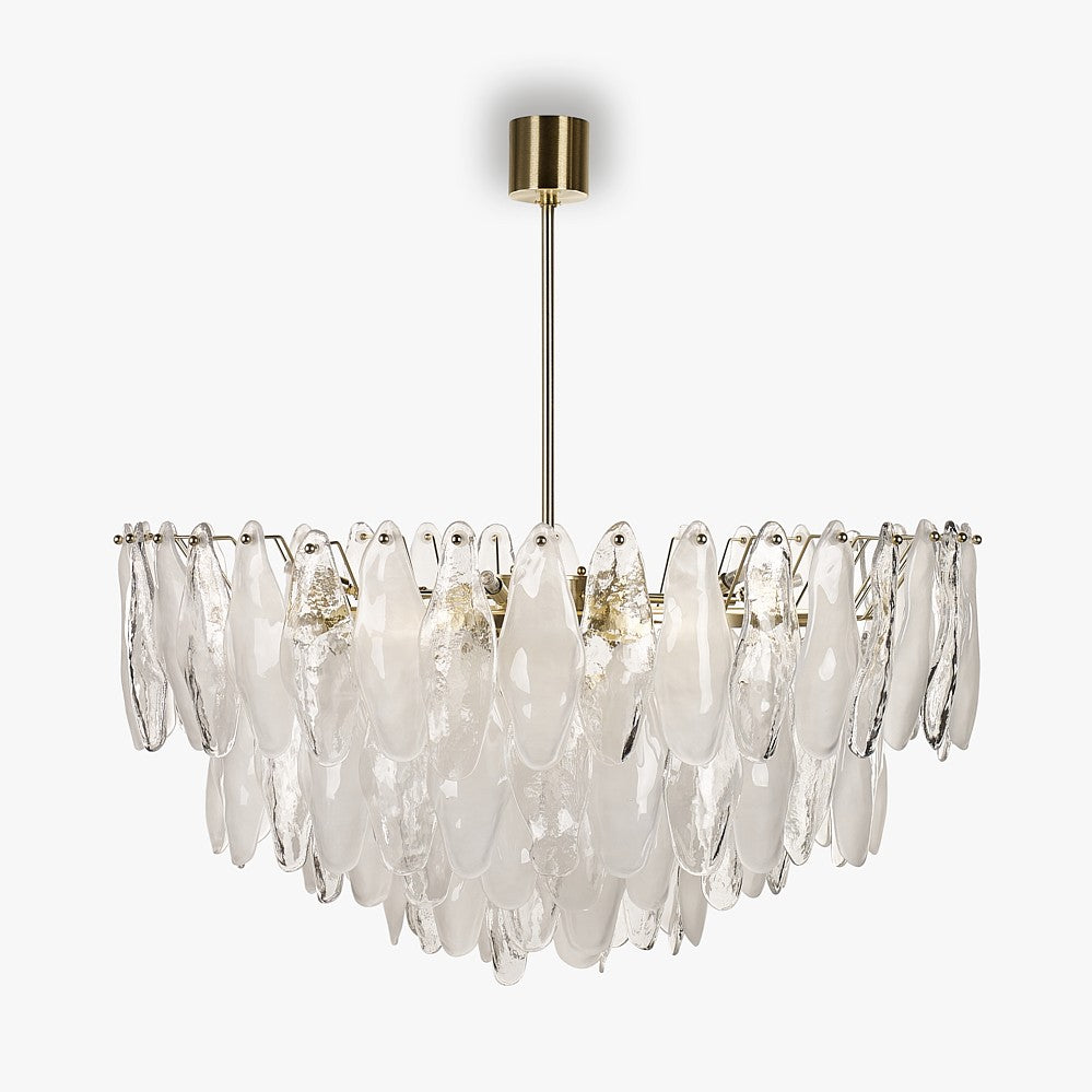 Spectre Round Chandelier in Clear