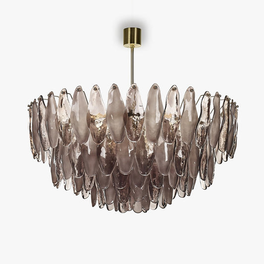 Spectre Round Chandelier in Bronze