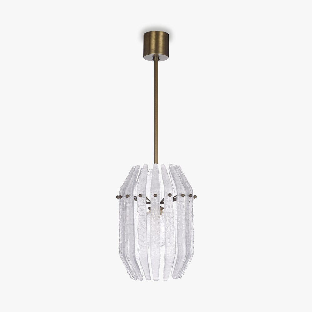 Zoe Pendant in Brushed Bronze