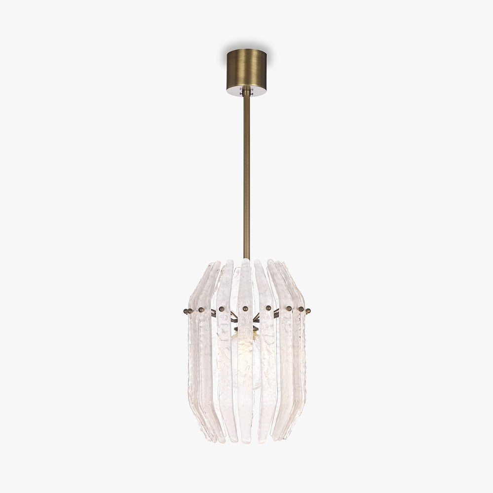Zoe Pendant in Brushed Bronze