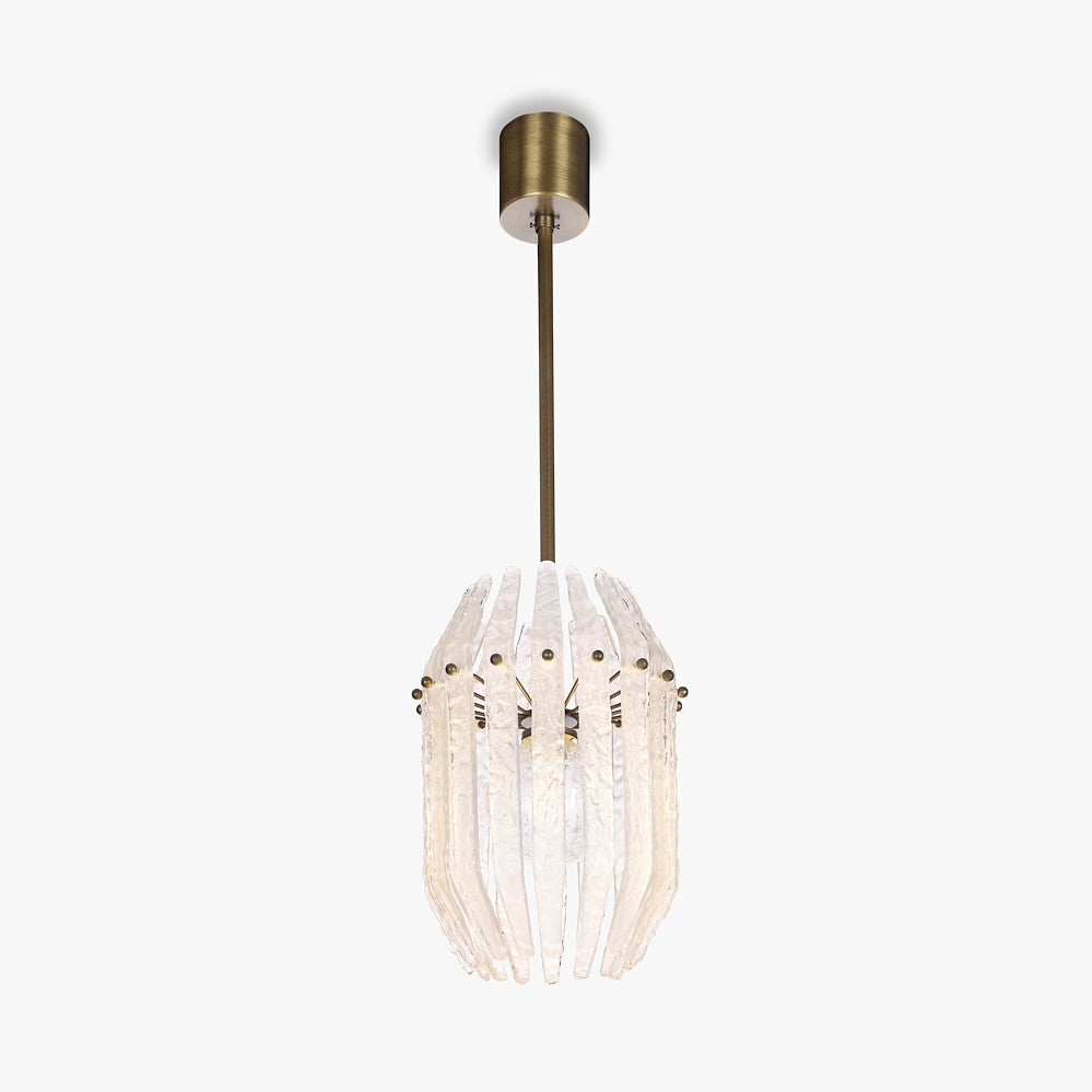 Zoe Pendant in Brushed Bronze