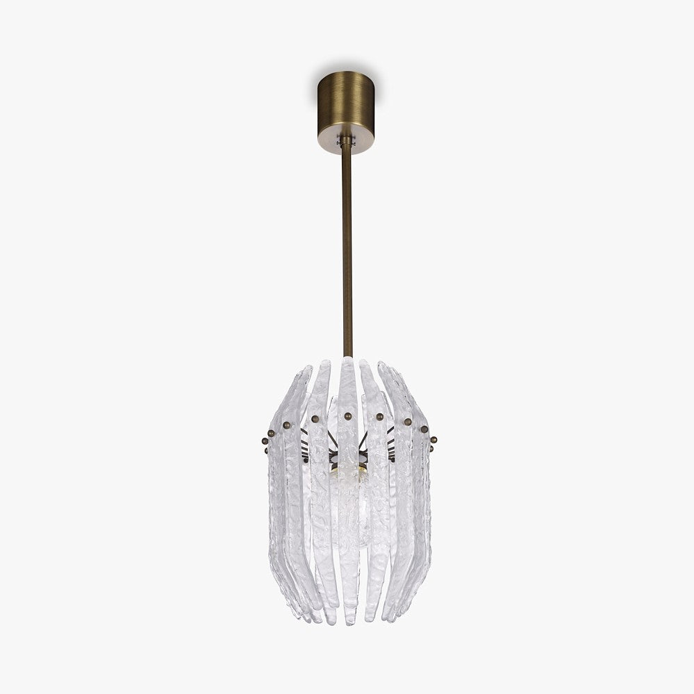 Zoe Pendant in Brushed Bronze