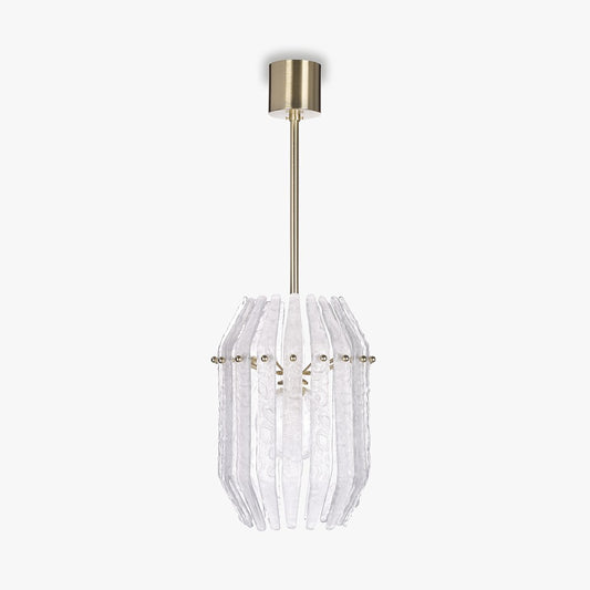 Zoe Pendant in Brushed Gold